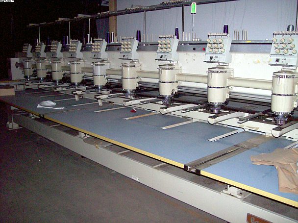 BARUDAN  Model NSHE 12T Embroidery machine,